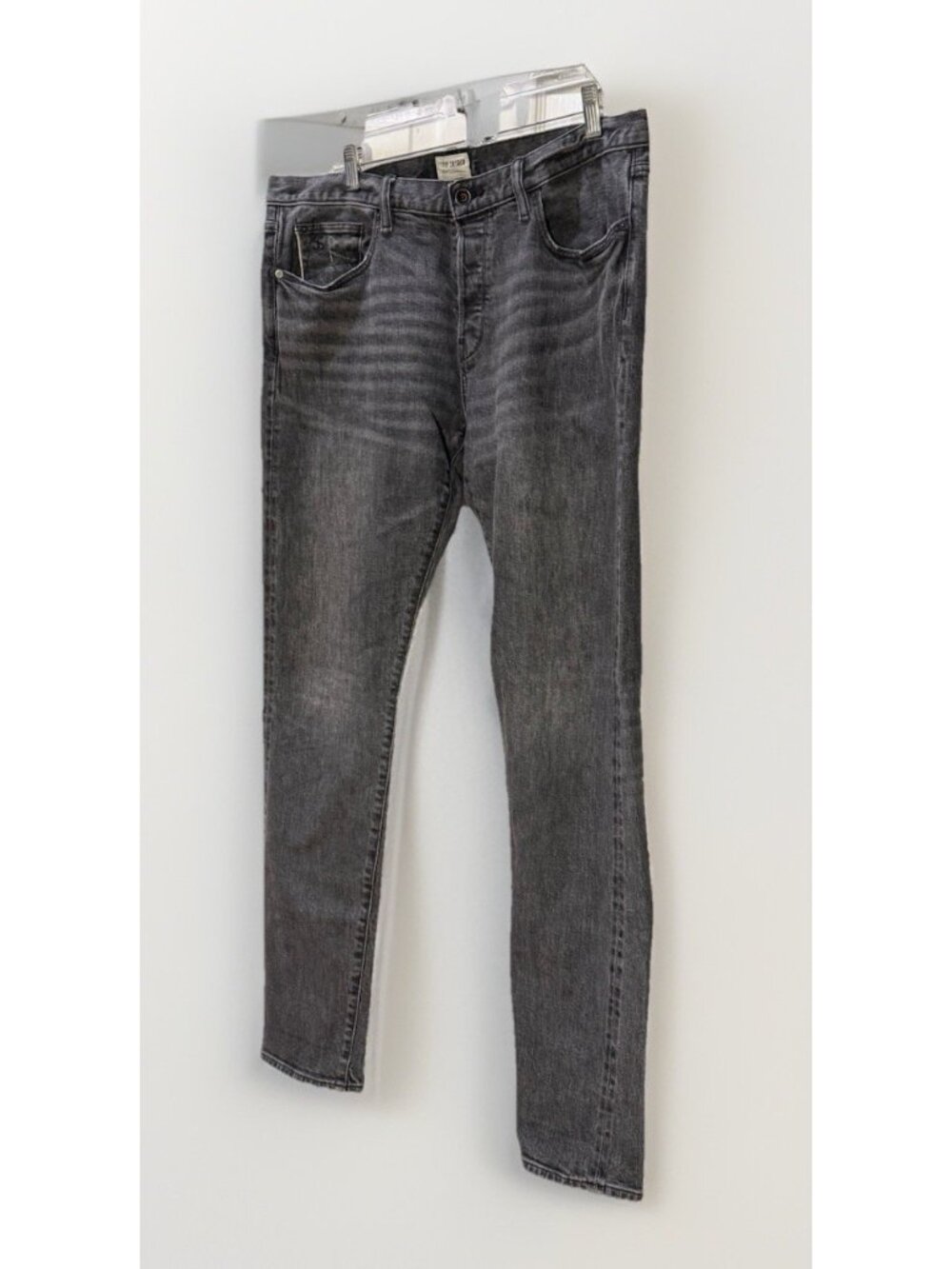 Todd Snyder Men's Charcoal Selvedge Jeans Slim Fit 34x34